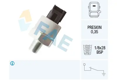 Interruptor de control de la presión de aceite FAE 12_549 FAE 12_549 Comprar En Línea